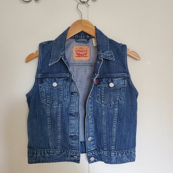 Levi's XS Denim Vest - Picture 4 of 10